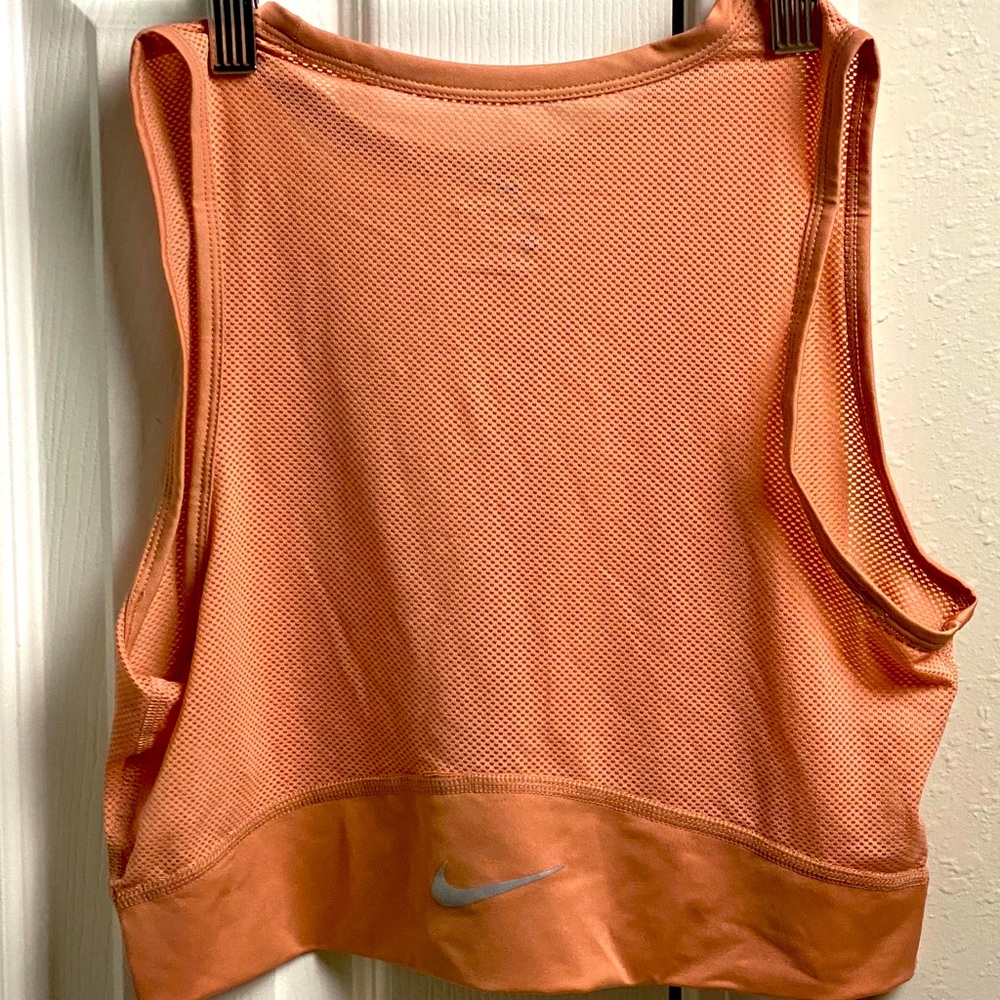 Nike mesh crop top
